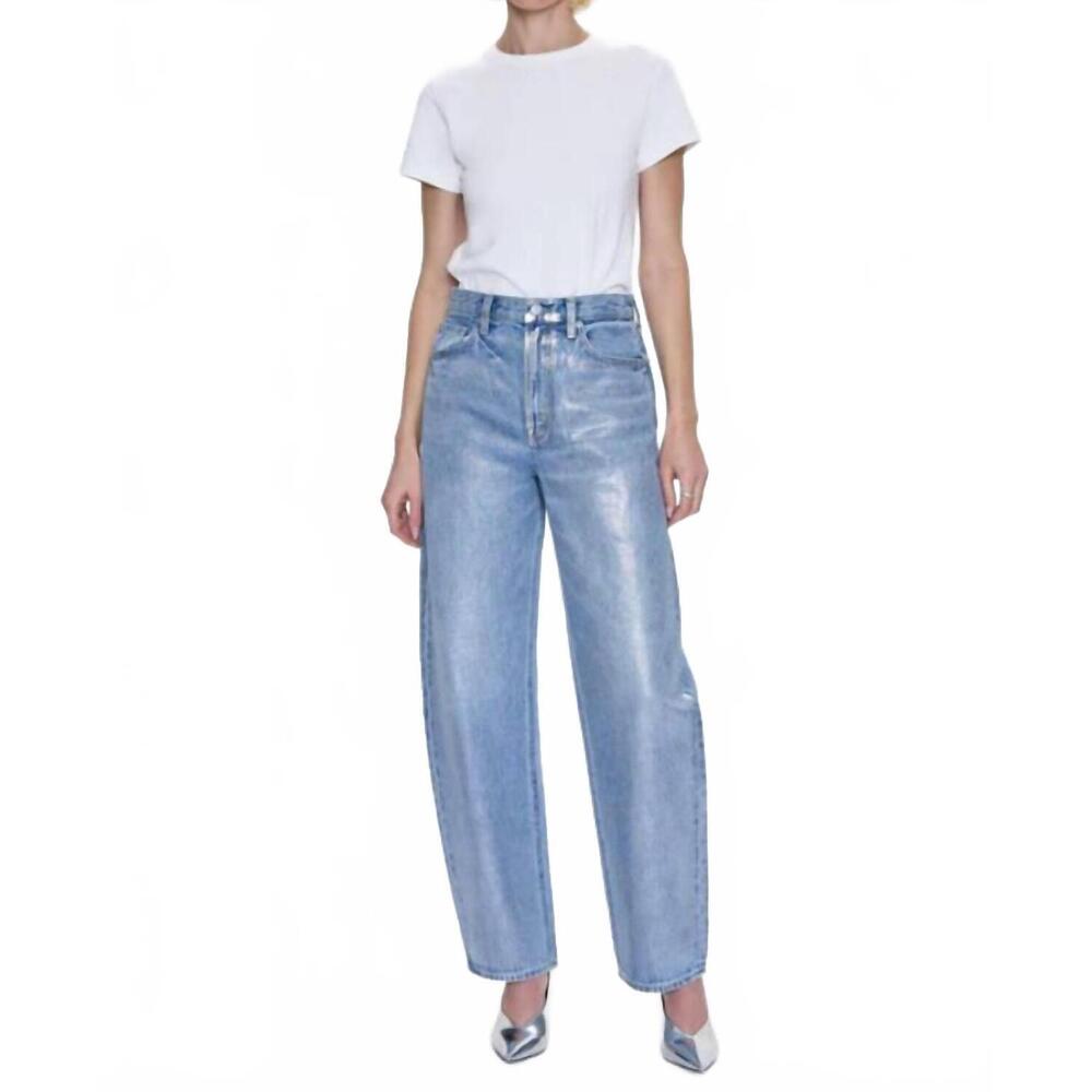 NEW PISTOLA wes high rise barrel jeans in spellbound